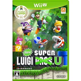 【中古】New スーパールイージ U - Wii U (説明書無し)/Nintendo Wii U（帯無し）