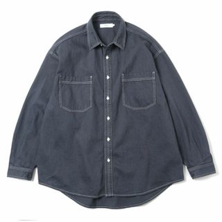 オーラリー(AURALEE)のGraphpaper Denim Regular Collar Shirt(シャツ)