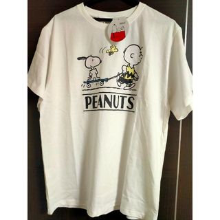 SNOOPY - タグ付き未使用品   スヌーピー チャーリーブラウン tシャツチュニック