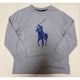 ポロラルフローレン(POLO RALPH LAUREN)のポロラルフローレン　ロンT  グレー　120cm(Tシャツ/カットソー)