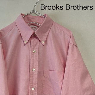 Brooks Brothers - 古着 90s Brooks Brothers 長袖BDシャツ ピンク