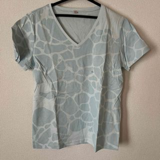 ユニクロ(UNIQLO)の新品未使用●ユニクロ ジラフ柄Tシャツ XL(Tシャツ(半袖/袖なし))