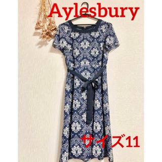 アリスバーリー(Aylesbury)のAylesbury アリスバーリー 洗える ダマスク ワンピース(ひざ丈ワンピース)