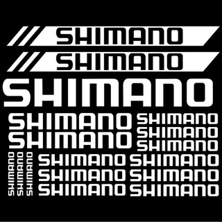 SHIMANO（シマノ）　ステッカー　白