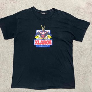 エクストララージ(XLARGE)のX-LARGE × 僕のヒーローアカデミア　オールマイトtee tシャツ　L(Tシャツ/カットソー(半袖/袖なし))