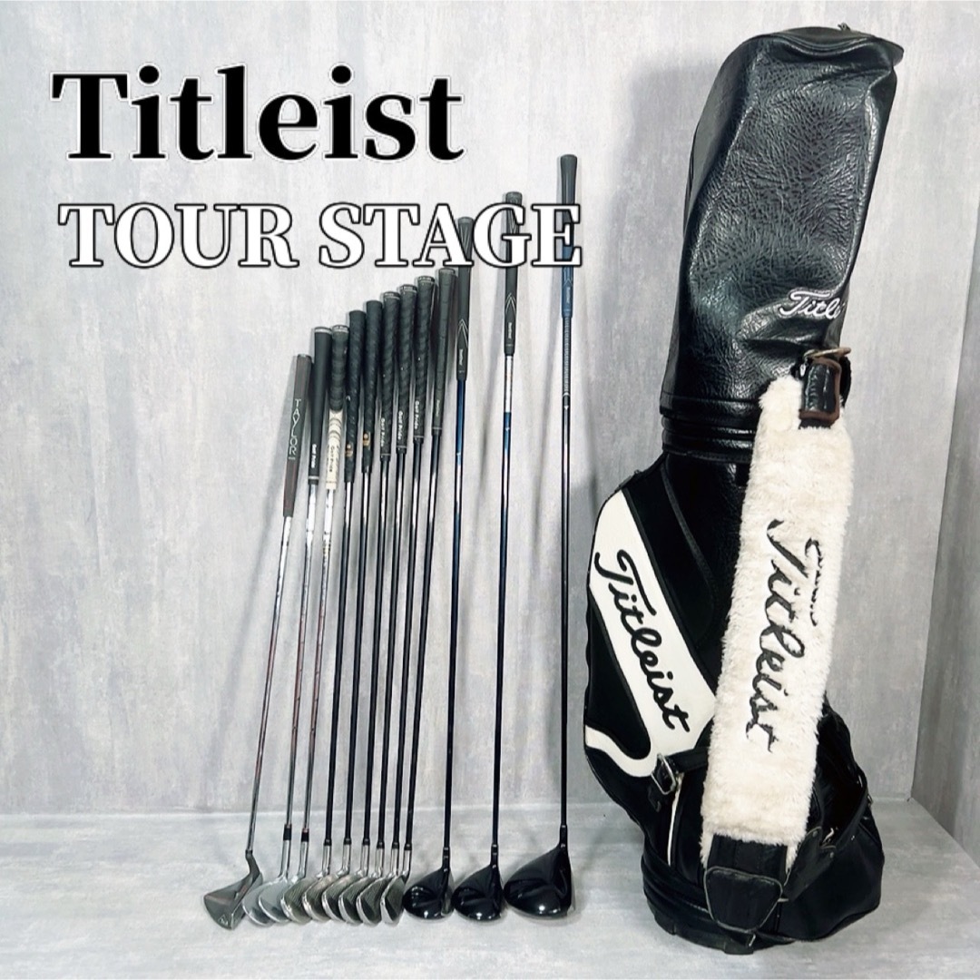 Titleist(タイトリスト)のZ103 TITLEIST TOUR STAGE メンズゴルフ 13点セット スポーツ/アウトドアのゴルフ(クラブ)の商品写真