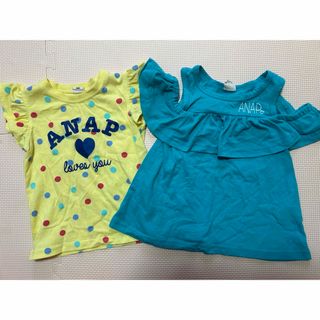 アナップキッズ(ANAP Kids)のANAPキッズ　トップスセット(Tシャツ/カットソー)