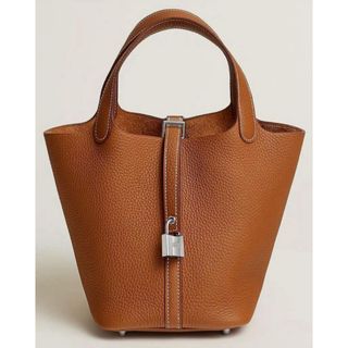 エルメス(Hermes)の国内直営店購入　エルメス　ピコタンロック　pm    ゴールド　シルバー金具(ハンドバッグ)