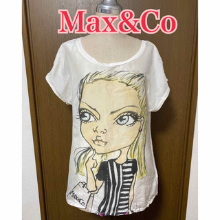 マックスアンドコー(Max & Co.)のMax&Co シルク Tシャツ(シャツ/ブラウス(長袖/七分))