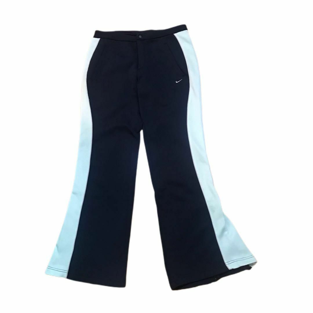 NIKE - 00s NIKEジャージ フレアパンツarchiveテックy2k NIKE - 00s NIKEジャージ フレアパンツarchiveテックy2k