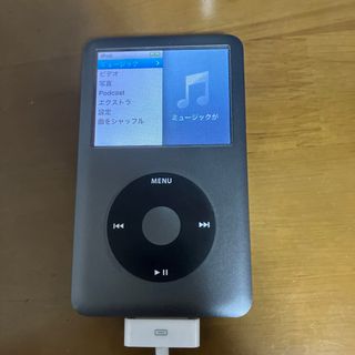 アップル(Apple)のiPod classic 120GB ブラック ハードケース付(ポータブルプレーヤー)