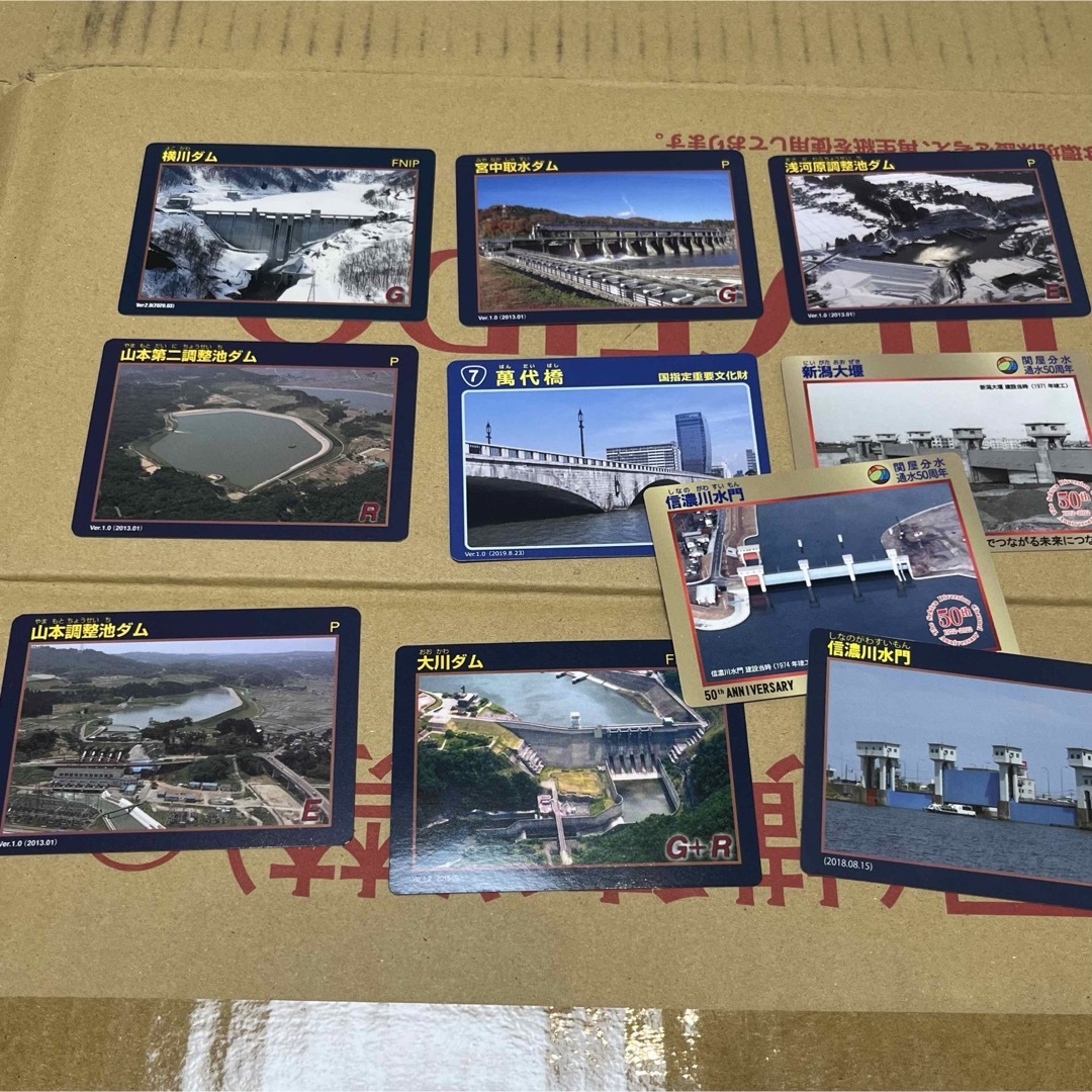 ダムカード10枚セット エンタメ/ホビーのトレーディングカード(シングルカード)の商品写真