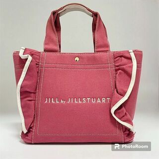 JILL by JILLSTUART - ジルバイジルスチュアート　フリルトートバッグ　ベリー