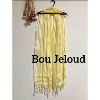 ブージュルード(Bou Jeloud)の◆Bou Jeloud◆ ストール イエロー(ストール/パシュミナ)