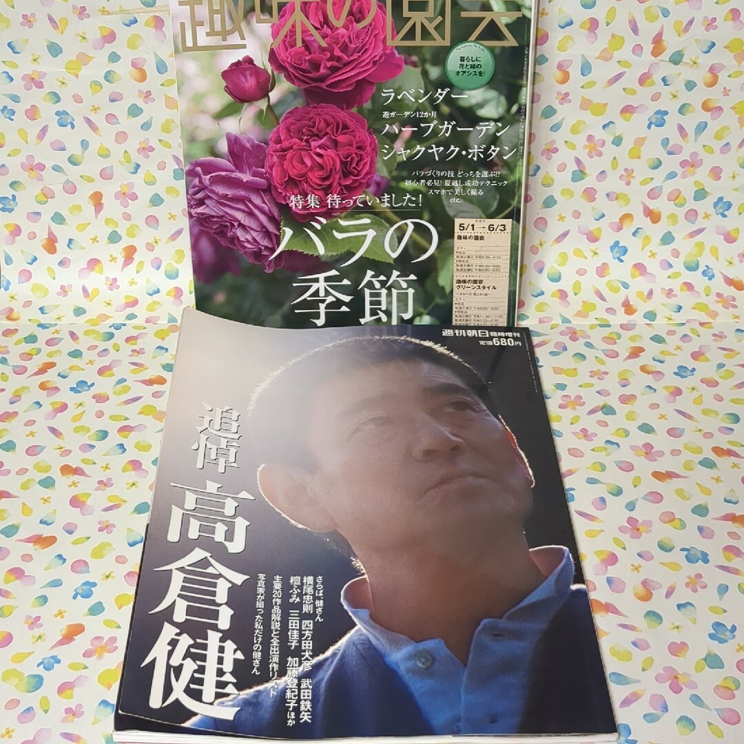 追悼高倉健　週刊朝日　趣味の園芸 エンタメ/ホビーの雑誌(趣味/スポーツ)の商品写真