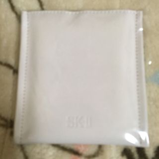 エスケーツー(SK-II)のSKⅡ ケース付きミラー　白　ノベルティ♡(その他)