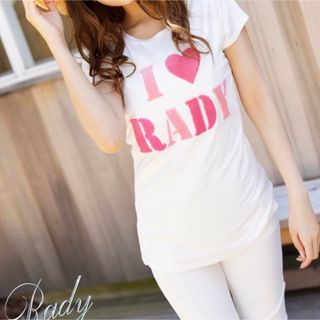 Rady - RadyふわもこロゴTシャツ