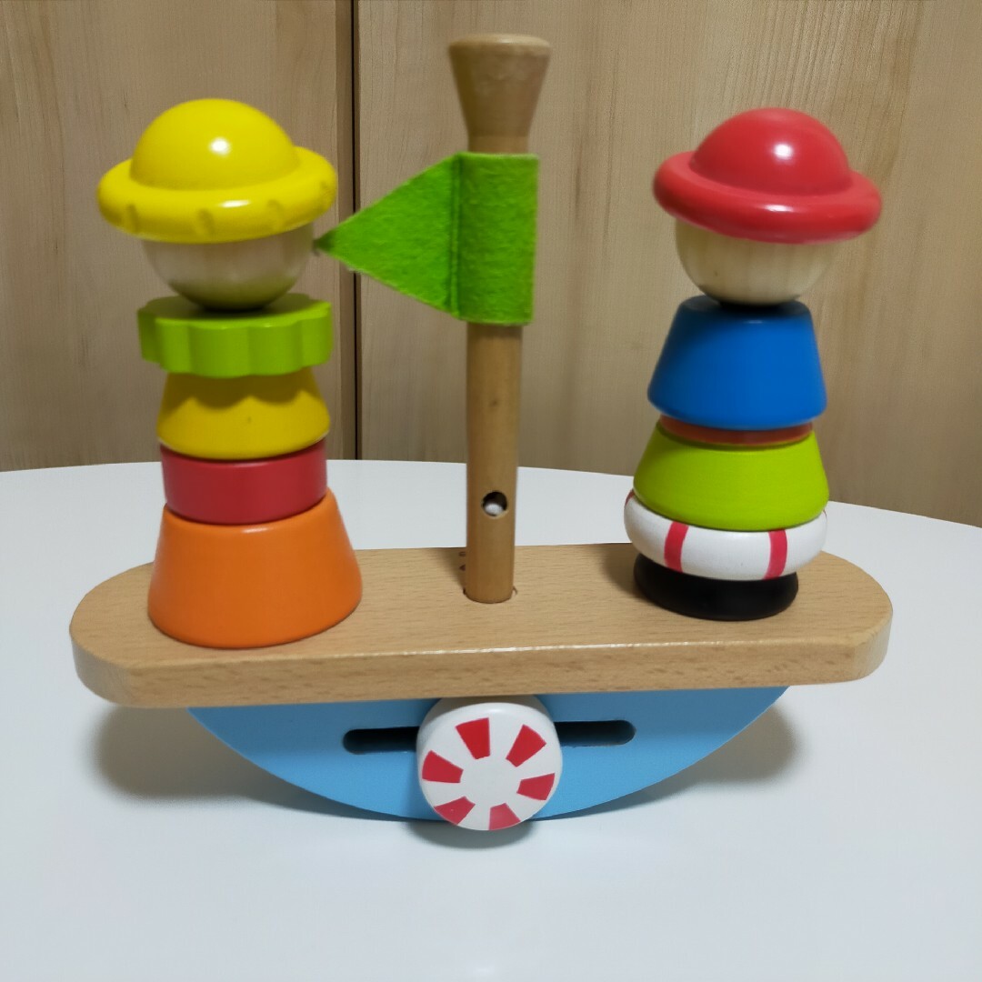 HAPEハペ　Balance Boat バランスボート☆知育玩具 キッズ/ベビー/マタニティのおもちゃ(知育玩具)の商品写真