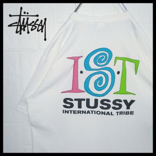 ステューシー(STUSSY)の《STUSSY/ステューシー》IST　ロゴ　バックプリント　Tシャツ　半袖(Tシャツ/カットソー(半袖/袖なし))