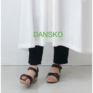 DANSKO ダンスコ　サンダル　黒　size36