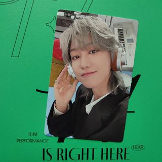 セブンティーン(SEVENTEEN)の17 IS RIGHT HE【HEAR ver.】　ミンハオ  ＴＨＥ8　トレカ(アイドルグッズ)