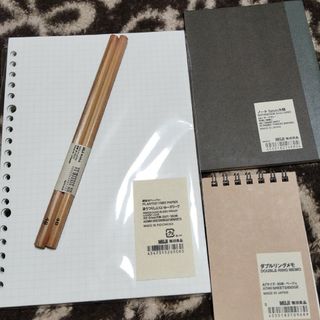 ムジルシリョウヒン(MUJI (無印良品))の無印良品　文房具まとめ売り(ノート/メモ帳/ふせん)