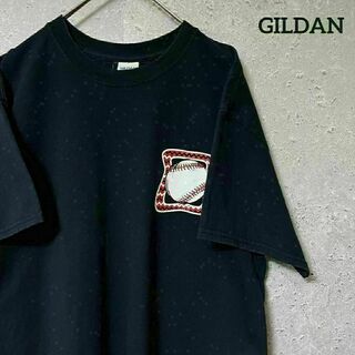GILDAN ギルダン Tシャツ 半袖 ベースボール B.Jaxx 審判 M(Tシャツ/カットソー(半袖/袖なし))
