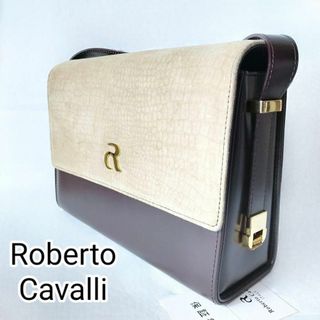 ロベルトカヴァリ(Roberto Cavalli)の美品！roberto cavalli ショルダーバッグ 保証付き 10(ショルダーバッグ)