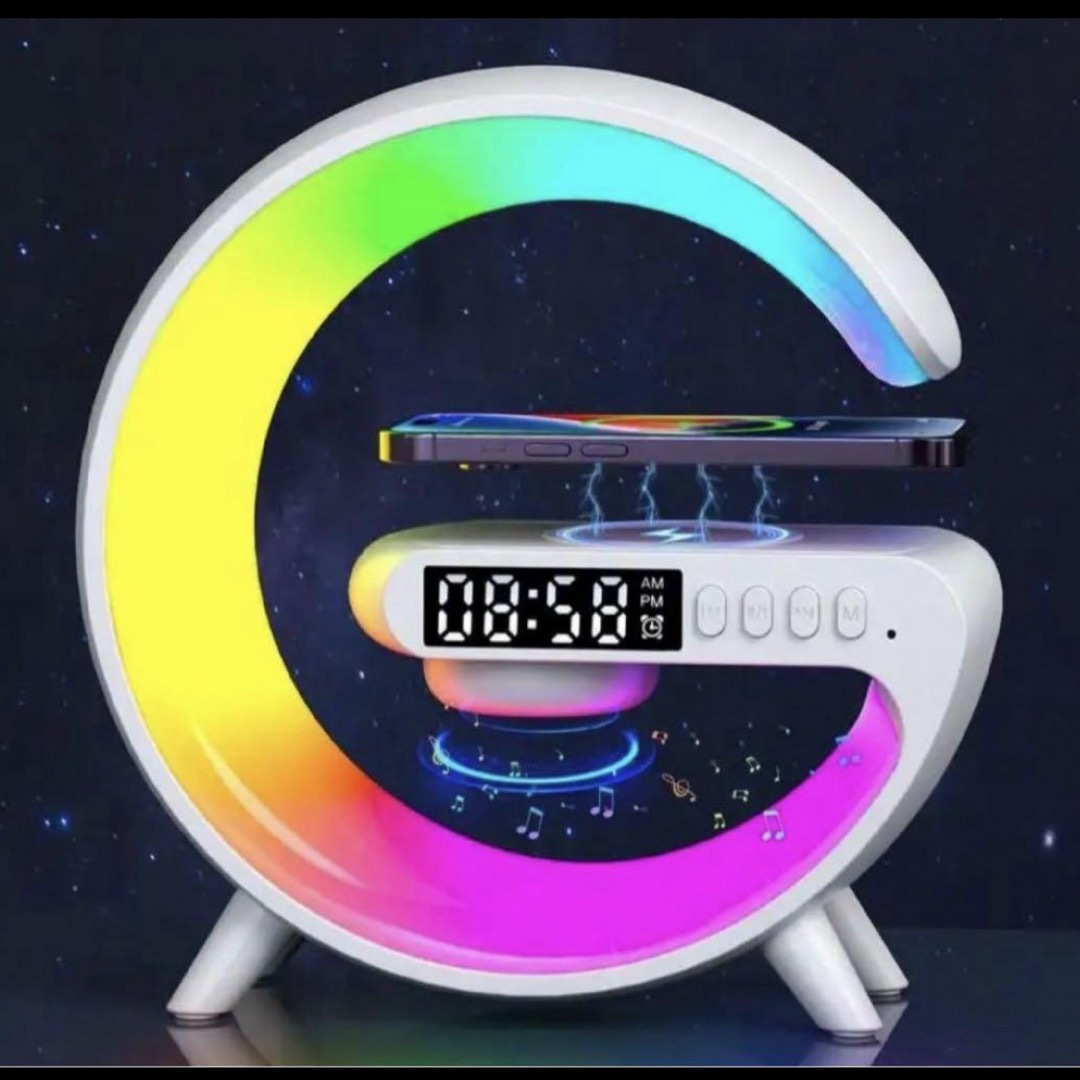 急速ワイヤレス充電 スピーカー LEDライト Bluetoothの通販 by 急速ワイヤレス充電 スピーカー LEDライト Bluetoothの通販 by