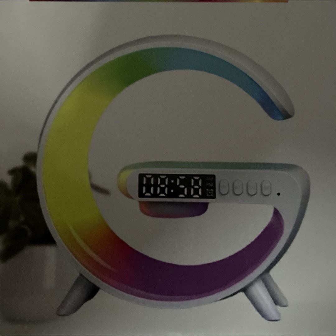 急速ワイヤレス充電 スピーカー LEDライト Bluetoothの通販 by 急速ワイヤレス充電 スピーカー LEDライト Bluetoothの通販 by