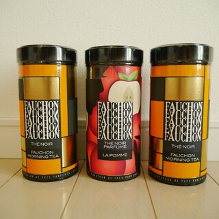 フォション(FAUCHON)の３缶セット　髙島屋　フォション　FAUCHON　紅茶　高級　モーニング　アップル(茶)