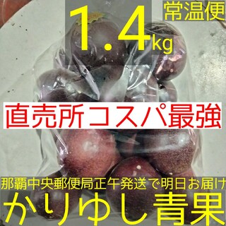 〈直売所コスパ最強〉沖縄県産　Ｋさんのパッションフルーツ約1.4kg【常温便】(フルーツ)