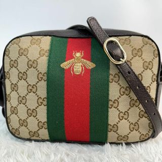 グッチ(Gucci)のラクマ代行様専用グッチショルダーバッグ シェリーラインbeeGG柄GGスプリーム(ショルダーバッグ)