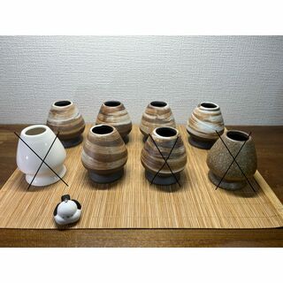 【新品】茶筅置き 1個 茶道具 お茶 茶道 陶製品 茶筅 茶せん(食器)