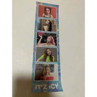 イッチ(ITZY)のITZY ICY 初回限定封入ステッカー(アイドルグッズ)