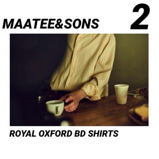 コモリ(COMOLI)の【新品】MAATEE&SONS BD-ROYAL OXFORD SHIRTS 2(シャツ)