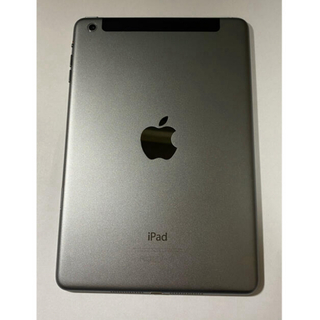 アイパッド(iPad)のPad mini2 16GB cellular スペースグレイ(タブレット)