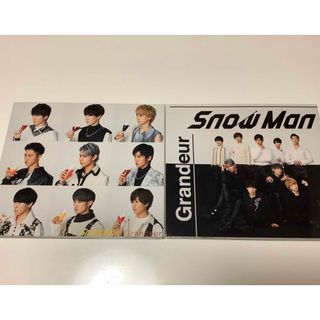 Snow Man - SnowMan/Grandeur （初回盤A・B) 2枚セット CD DVD付