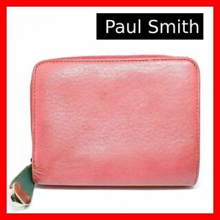 ポールスミス(Paul Smith)のポールスミス　コンパクトウォレット　折り財布　ラウンドジップ　ハート　ピンク 3(財布)