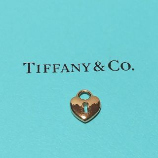ティファニー(Tiffany & Co.)のTIFFANY ティファニー AU750 ハートロック トップ のみ(ネックレス)