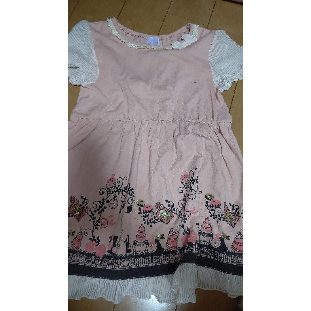axes femme(アクシーズファム)のaxes キッズ/ベビー/マタニティのキッズ服女の子用(90cm~)(ワンピース)の商品写真