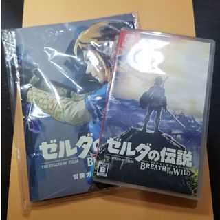 ニンテンドウ(任天堂)のゼルダの伝説 ブレス オブ ザ ワイルド ～冒険ガイドブック＆マップ付き～(家庭用ゲームソフト)