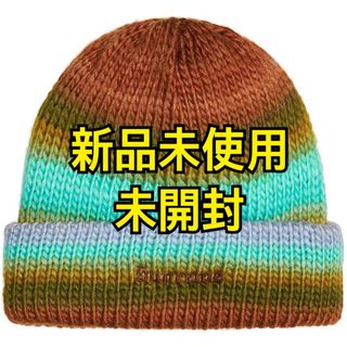 シュプリーム(Supreme)のSupreme Ombre Stripe Beanie "Olive"(ニット帽/ビーニー)