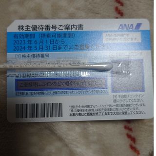 エーエヌエー(ゼンニッポンクウユ)(ANA(全日本空輸))のANA 株主優待券　1枚(航空券)