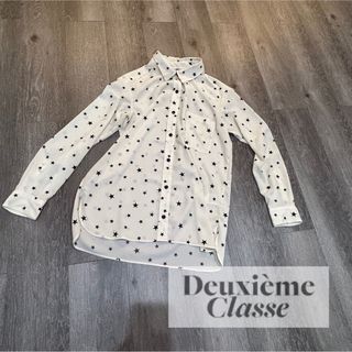 ドゥーズィエムクラス(DEUXIEME CLASSE)のドゥーズィエムクラス　星柄　スタープリント　ブラウス　シャツ(シャツ/ブラウス(長袖/七分))