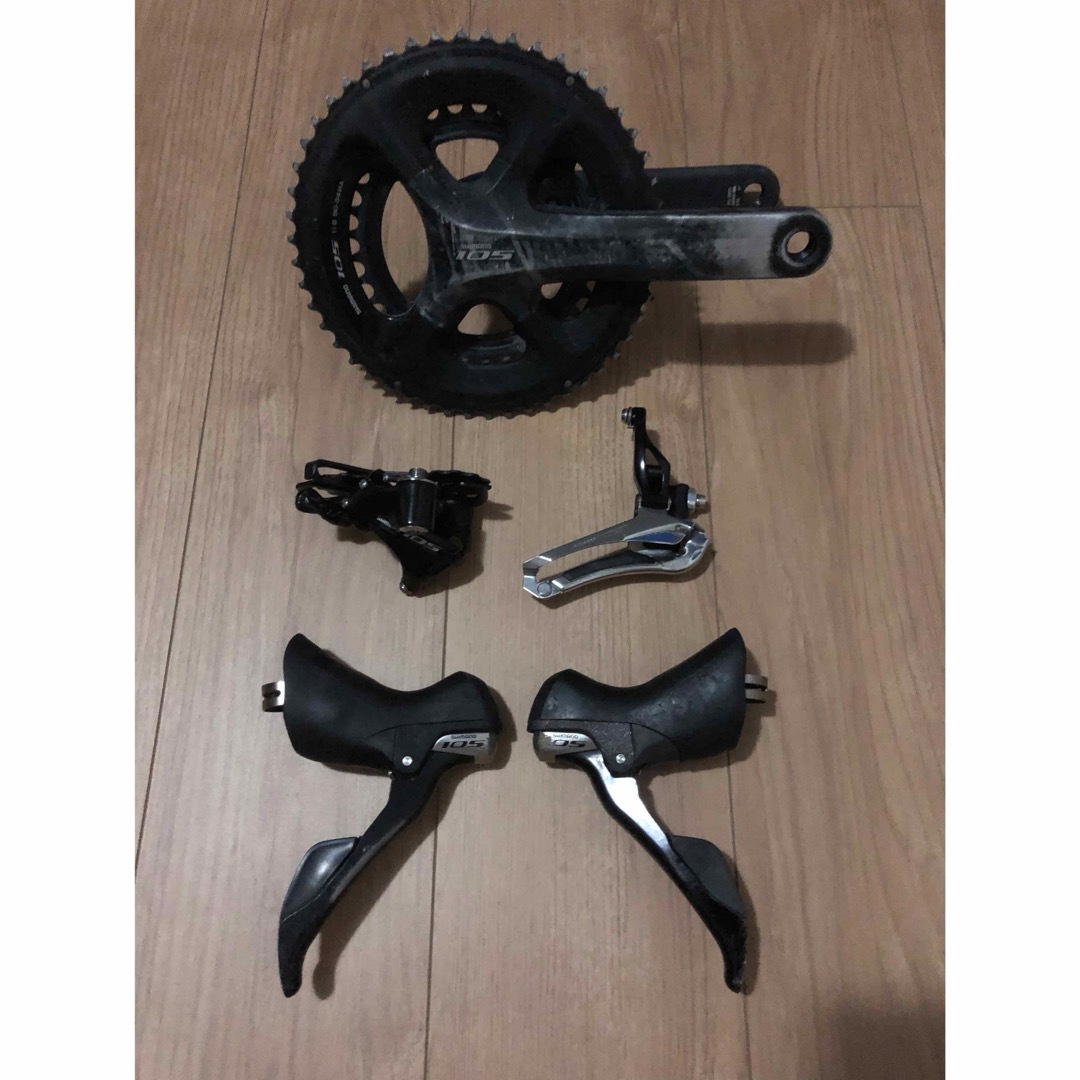 ロードバイクstiレバー 105 5800 クランク ディレイラー 3 ロードバイクstiレバー 105 5800 クランク ディレイラー 3