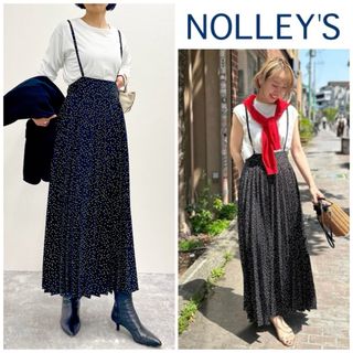 ノーリーズ(NOLLEY'S)のＮＯＬＬＥＹ’Ｓ◇23SS◇ 【WEB限定】ドットプリーツキャミワンピース(その他)