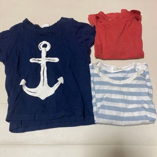 エイチアンドエム(H&M)のH&M ベビーTシャツ3枚セット(Ｔシャツ)