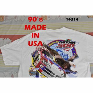 デイトナ 500 ポケット Tシャツ 14314 USA製 ビンテージ(Tシャツ/カットソー(半袖/袖なし))