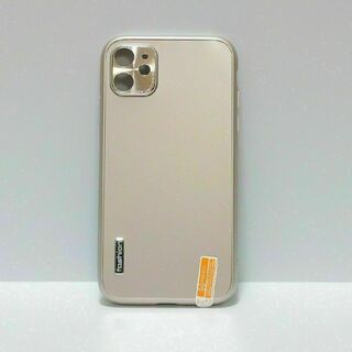 HS85★★アルミスマホケース iPhone12pro ピンク シンプル 新品(iPhoneケース)